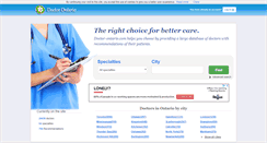 Desktop Screenshot of doctor-ontario.com